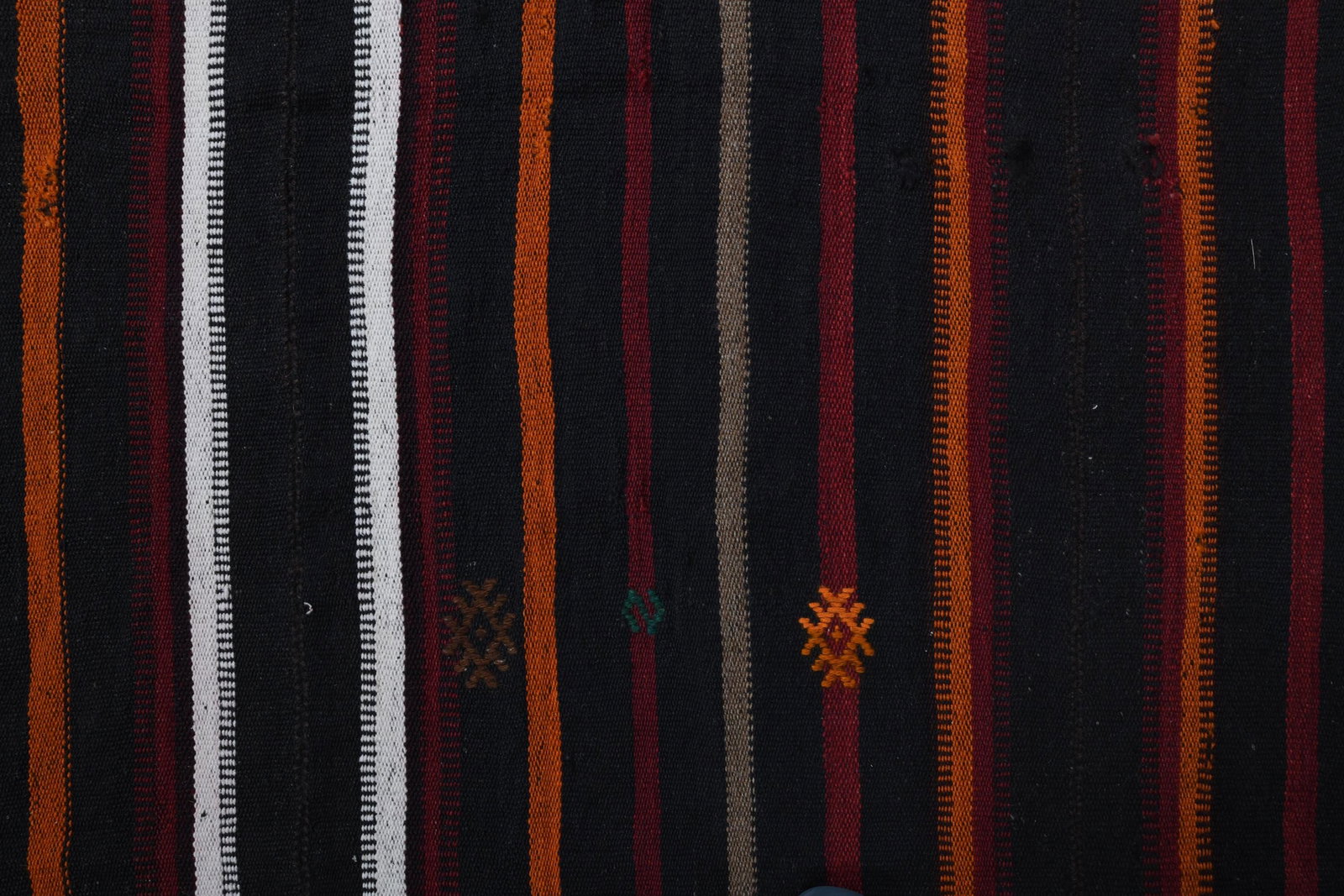 5'5x13'3 ft, COLORFUL KILIM RUNNER - 8