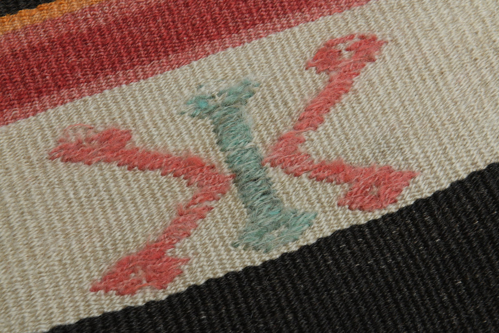 2.6x6.4 ft, COLORFUL KILIM RUNNER - 3