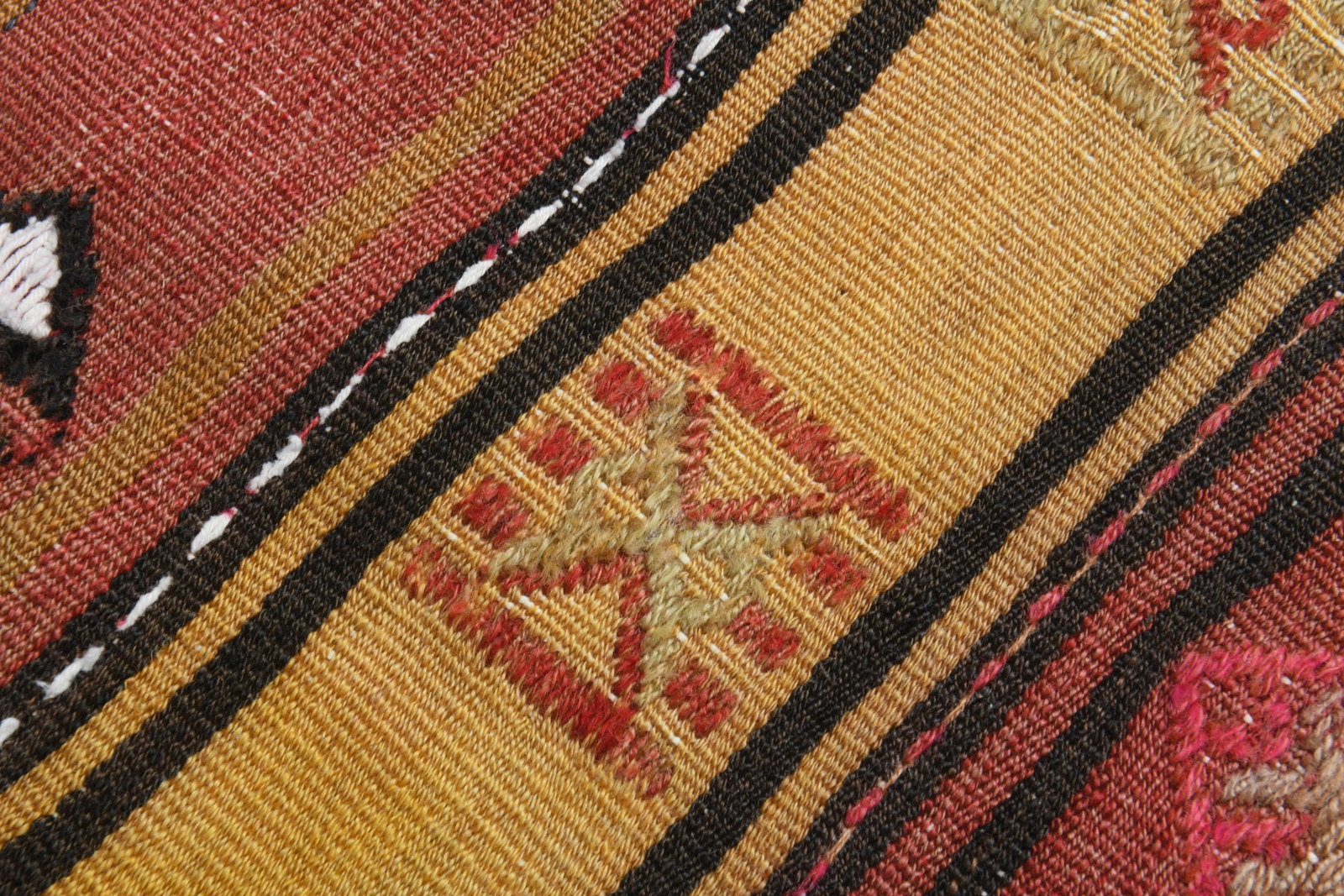 4'9x10'3 ft, VINTAGE TURKISH RUG - 12