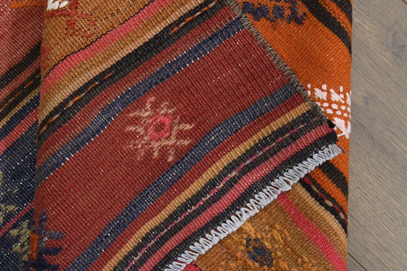 4'9x10'3 ft, VINTAGE TURKISH RUG - 15