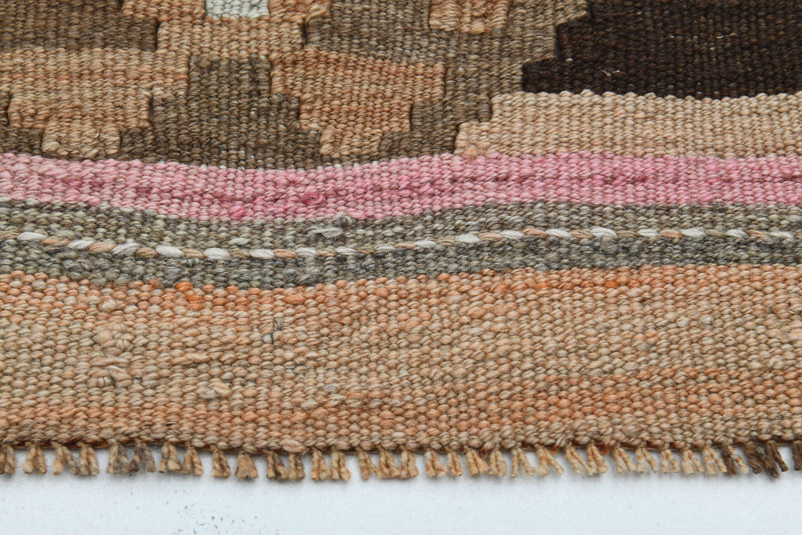 4.6x10.6 ft, TURKISH OUSHAK RUG - 16
