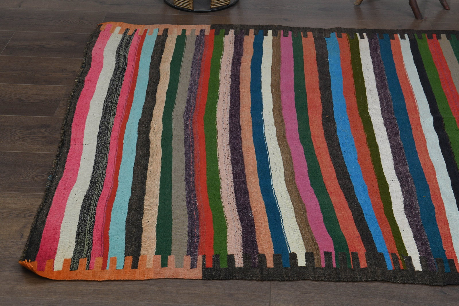 4'5x11'5 ft, WIDE RUNNER RUG - 7
