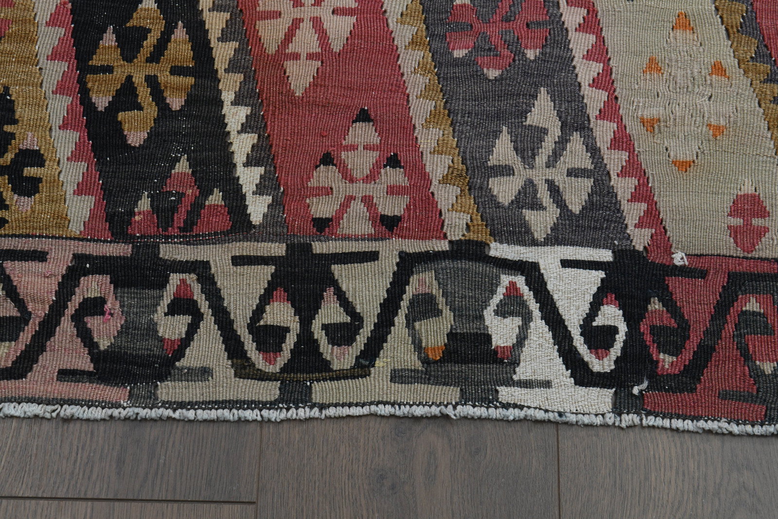 4x13'1 ft, VINTAGE TURKISH RUNNER - 14