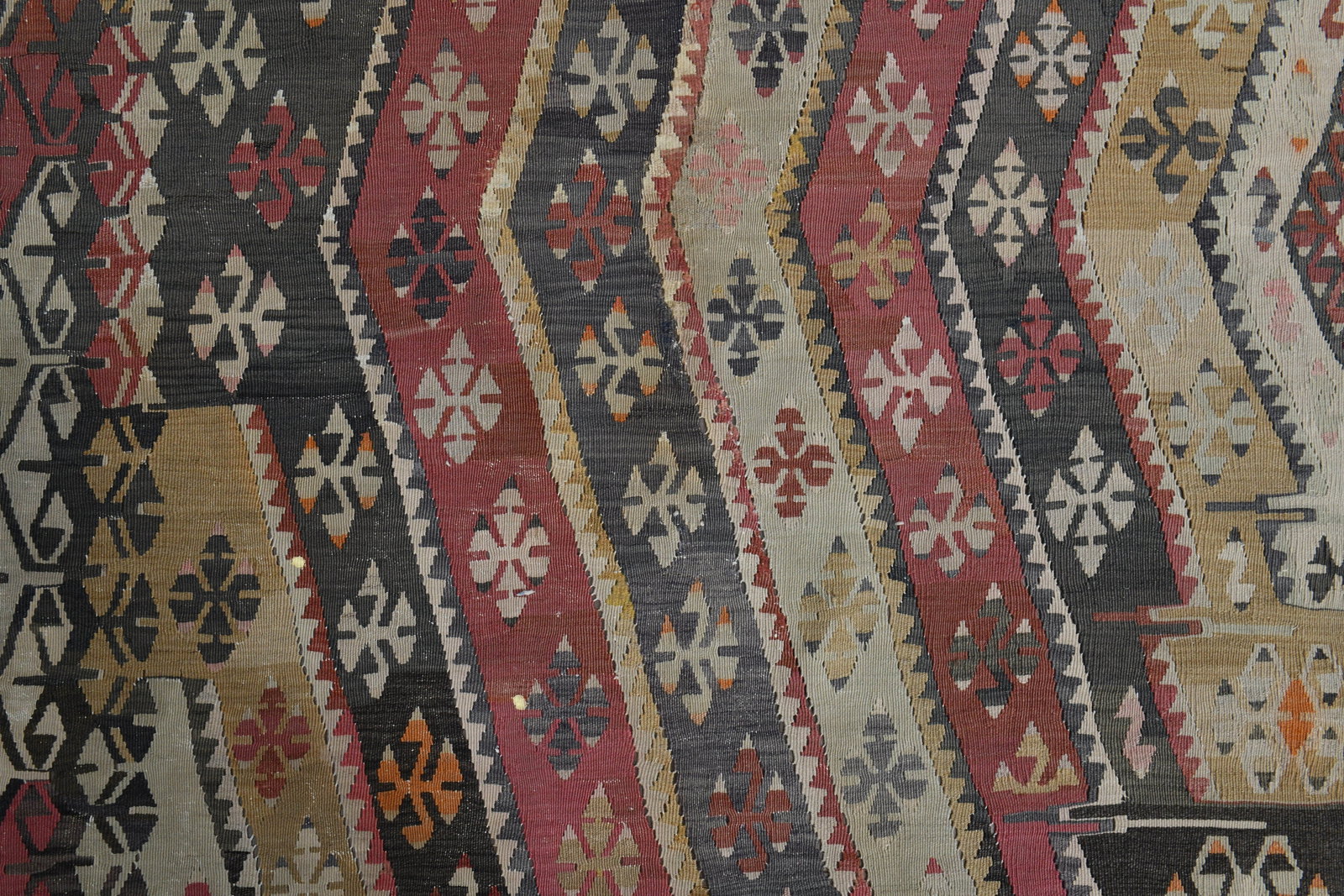 4x13'1 ft, VINTAGE TURKISH RUNNER - 8