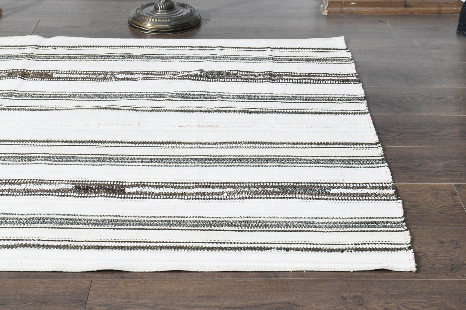 4'3x12'3 ft, TURKISH RUNNER, Vintage - 17