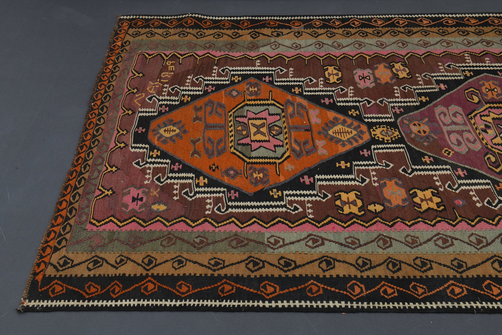 4.9x14.6 TURKISH KILIM RUG - 2