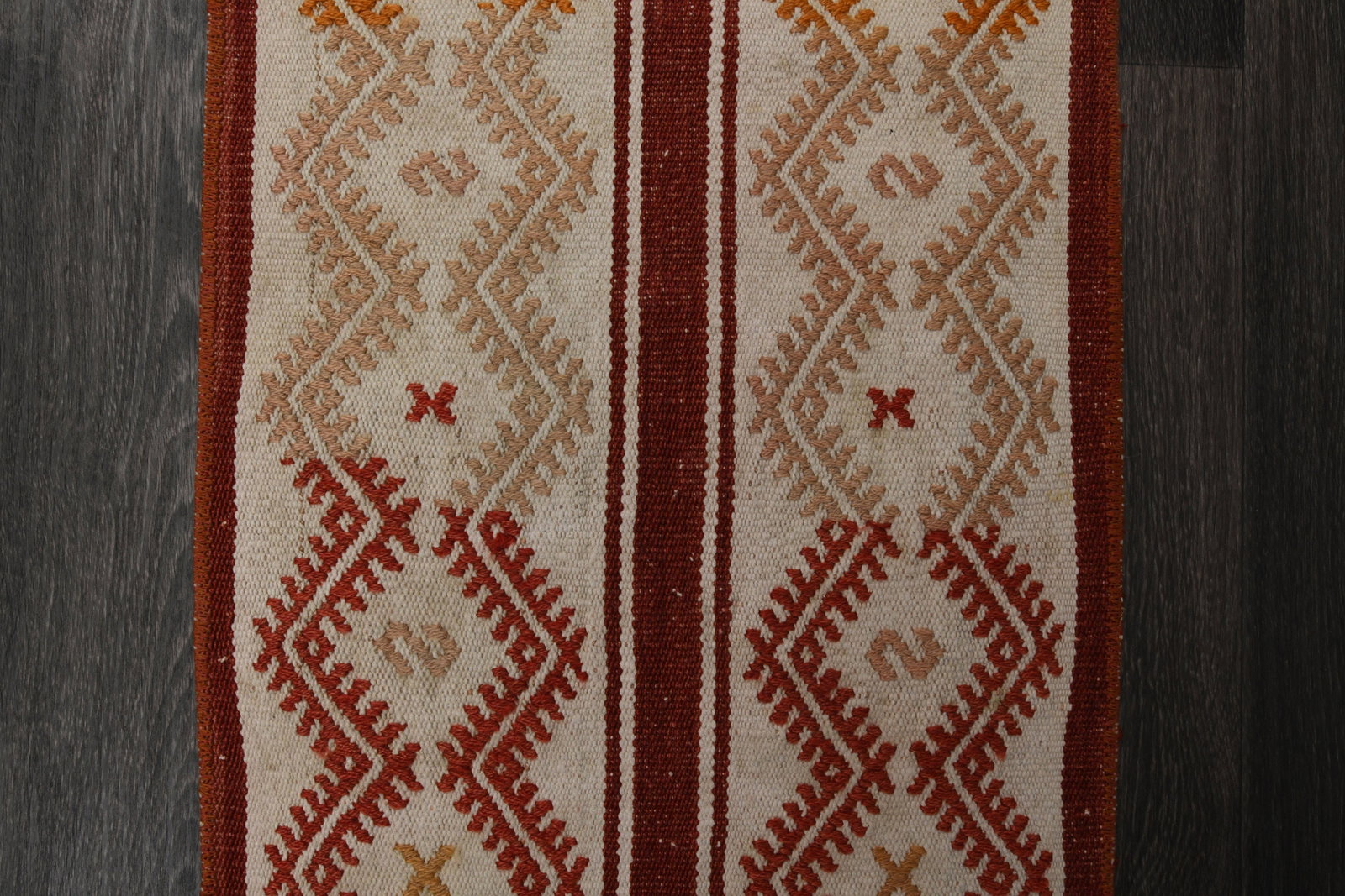 1.3x6.5 ft, IVORY DECOR, Wool Runner - 5