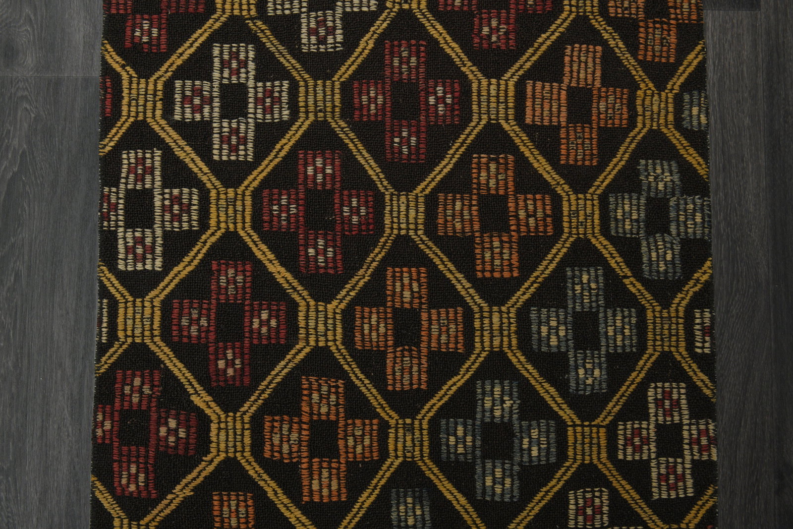 2.3x9.5 ft, KILIM RUNNER RUG - 14