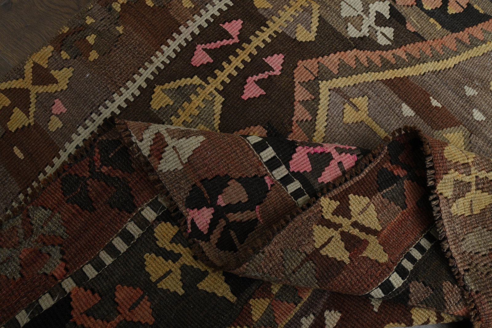 5'6x12'2 ft, COLORFUL WIDE RUNNER - 14