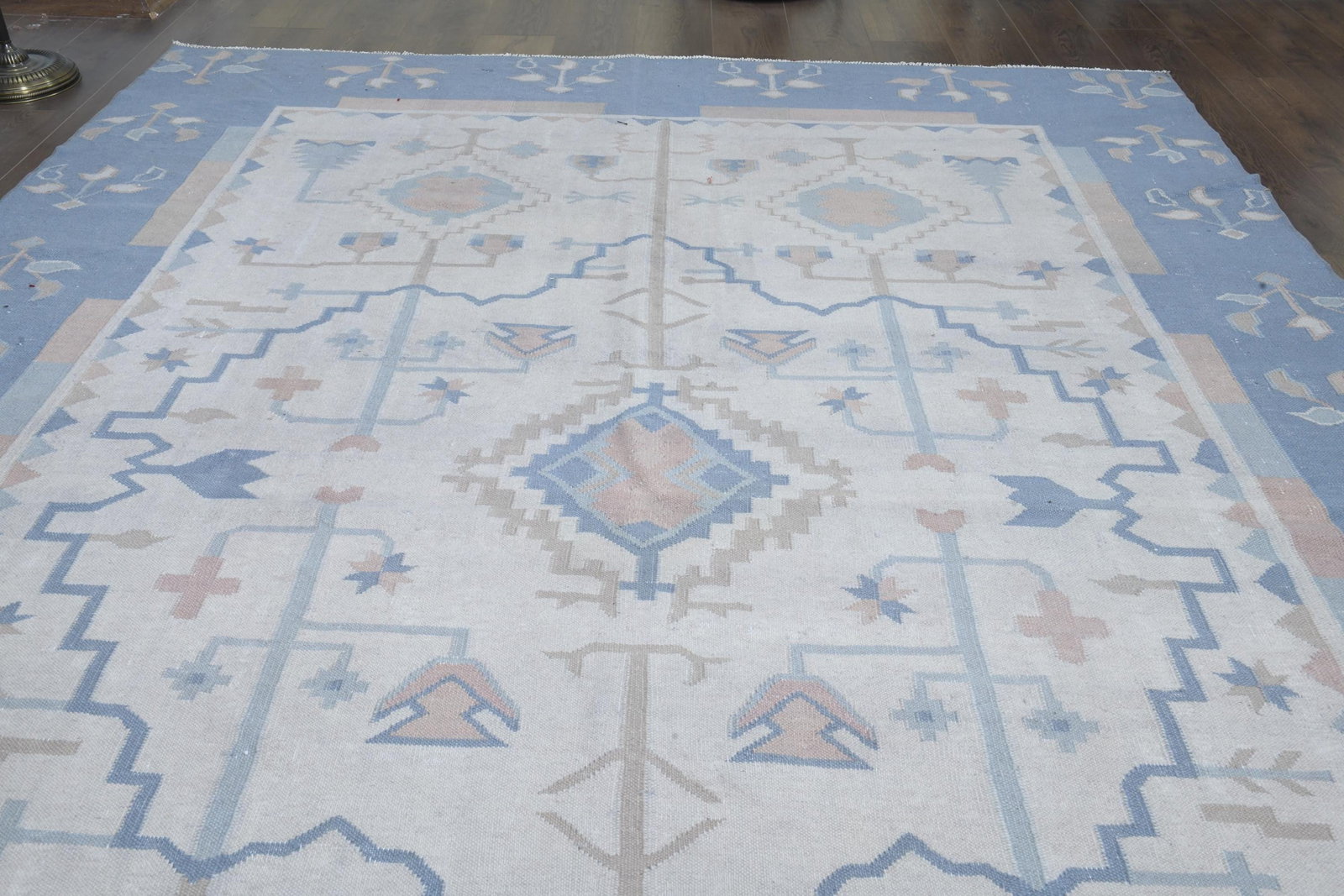 8x11 ft, FLATWEAVE KILIM RUG - 9