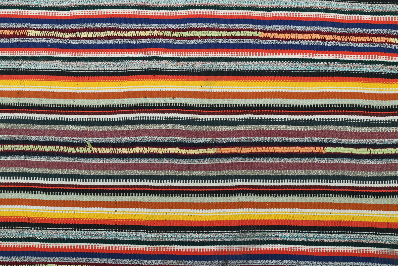 5.3x8.9 ft, TURKISH KILIM Rug - 6