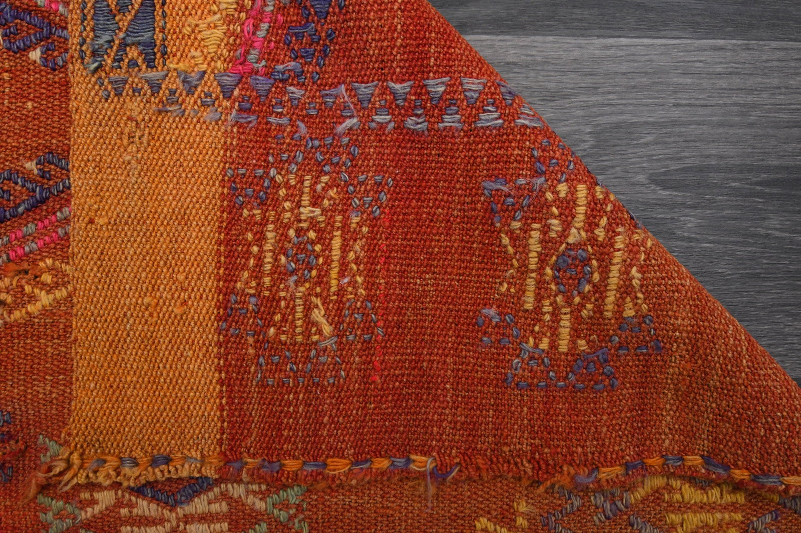 3.5x6 Ft, Vintage Rug, Accent - 8