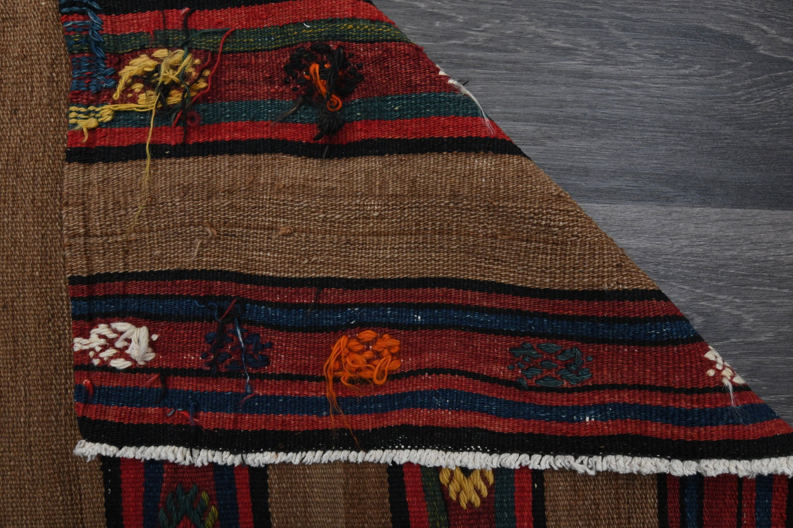 2.9x8.3 ft, TURKISH KILIM Runner - 16