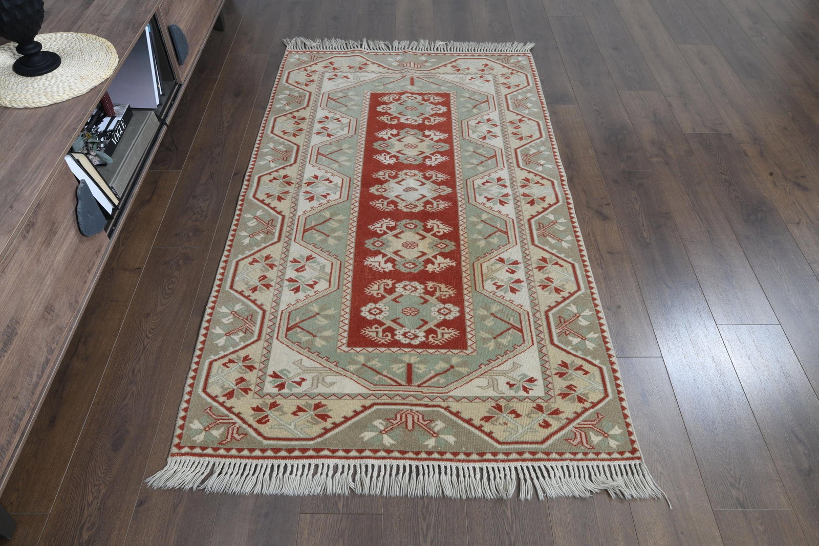 6'7x9'8 ft, SPRING DECOR, Floral Turkish Rug - 5