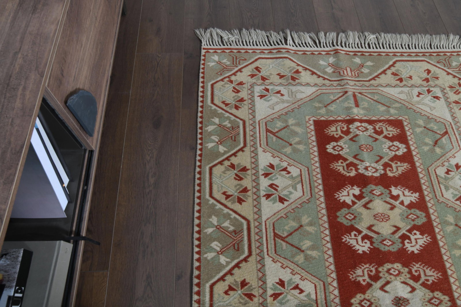 6'7x9'8 ft, SPRING DECOR, Floral Turkish Rug - 7