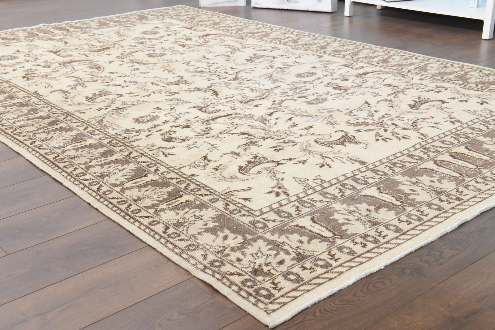 6'4x10 ft, VINTAGE TURKISH RUG - 7