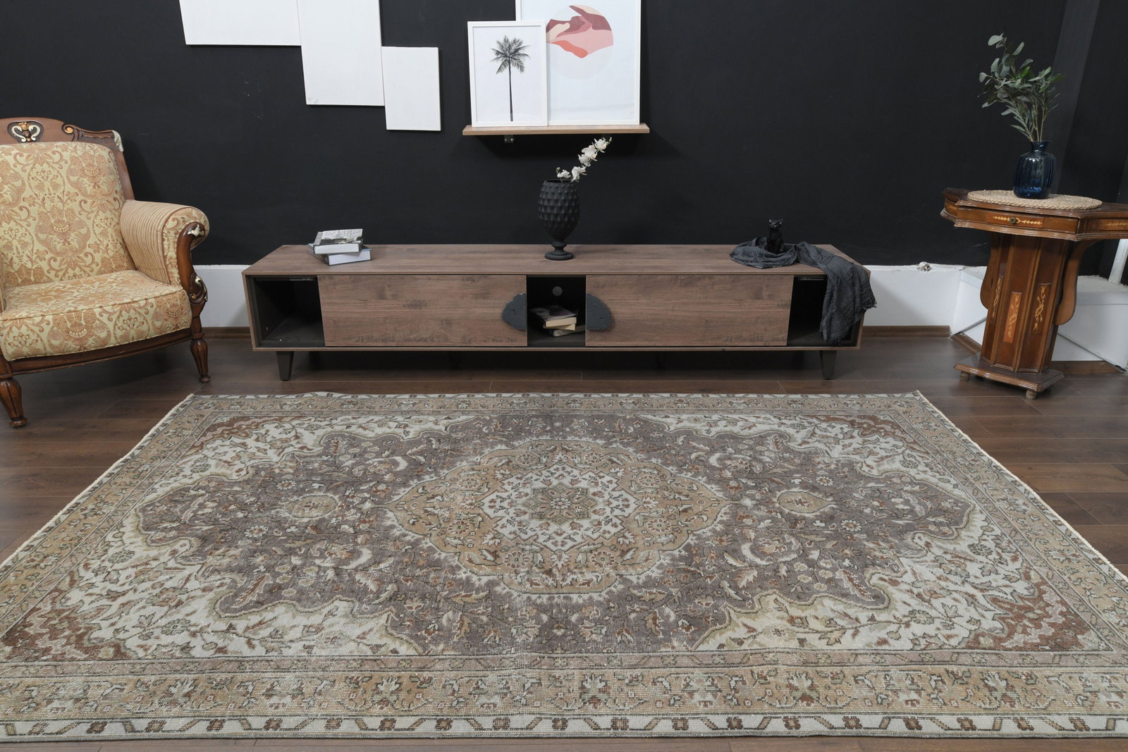5'7x9'5 ft, MINIMALIST, LUXURY RUG - 2