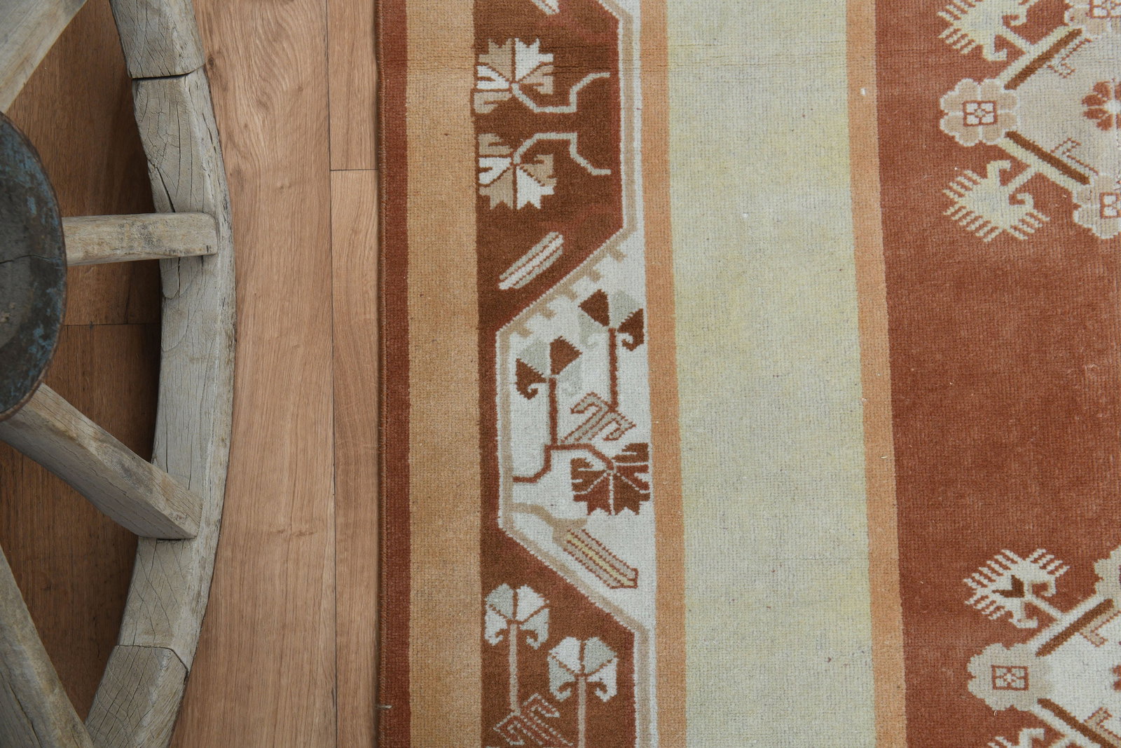 4'9x7'9 ft, BORDERED, TURKISH RUG - 8