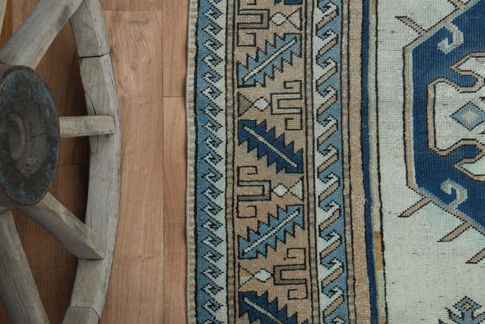 5'3x7'5 ft, ORIENTAL OUSHAK RUG - 6