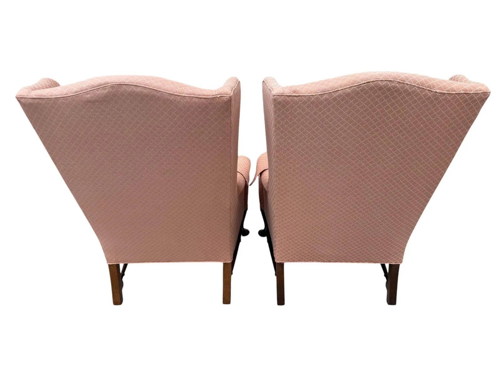 1980s Pennsylvania House Criterion 60 Wingback Chairs - A Pair - 4
