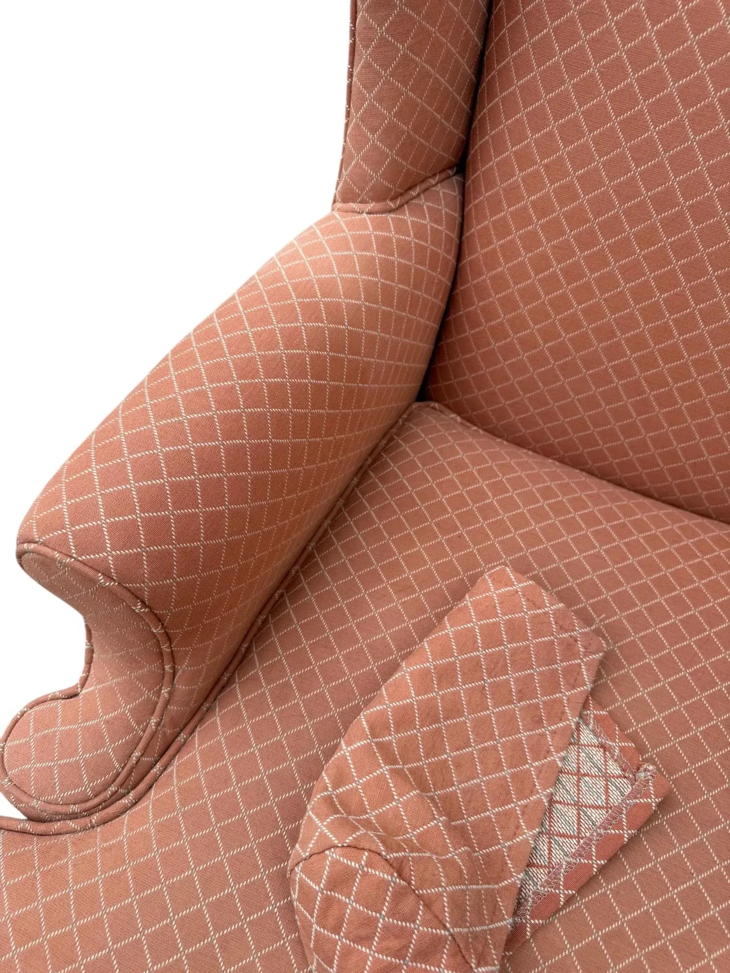 1980s Pennsylvania House Criterion 60 Wingback Chairs - A Pair - 8