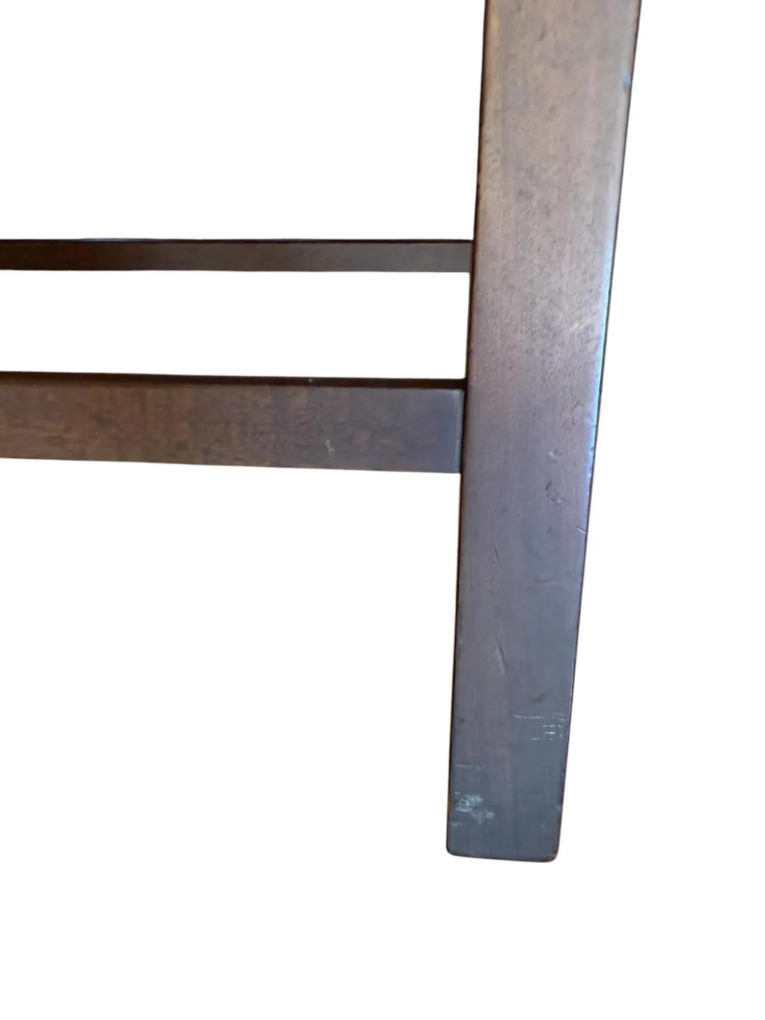 Mid 20th Century Kittinger Cw-13 Colonial Williamsburg Green Leather Lolling Chair - A Pair - 14