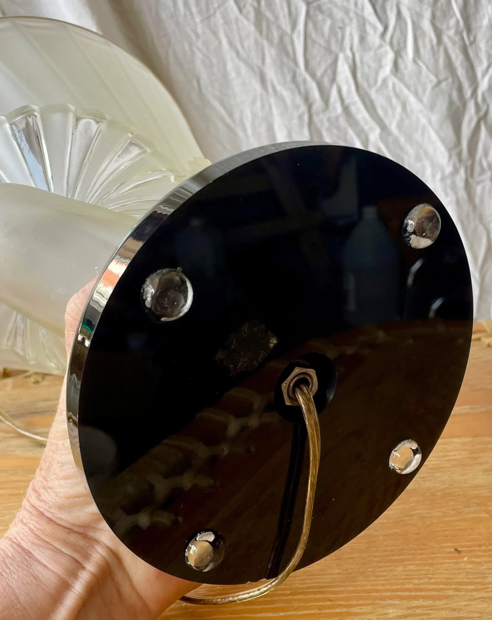 CVV Vianne France Mid Century Deco Lucite Bird Peacock Pheasant Table Lamp - 11