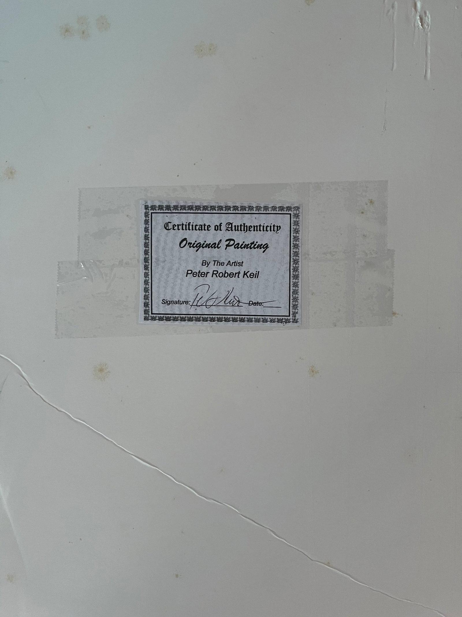 Mid 20th Century Abstract Expressionist Figurative Mixed-Media Painting by Peter Keil, Framed - 4