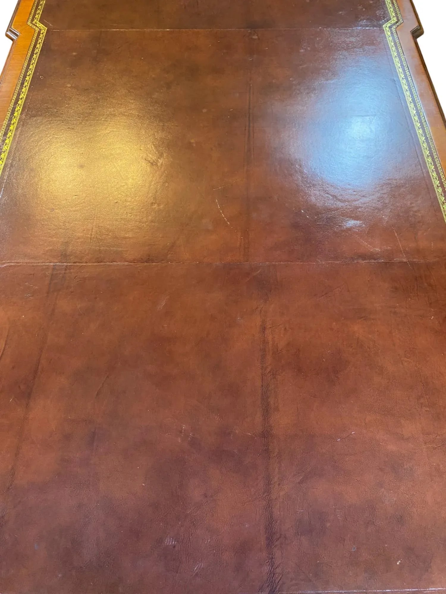 George III Style Partner Desk - 12