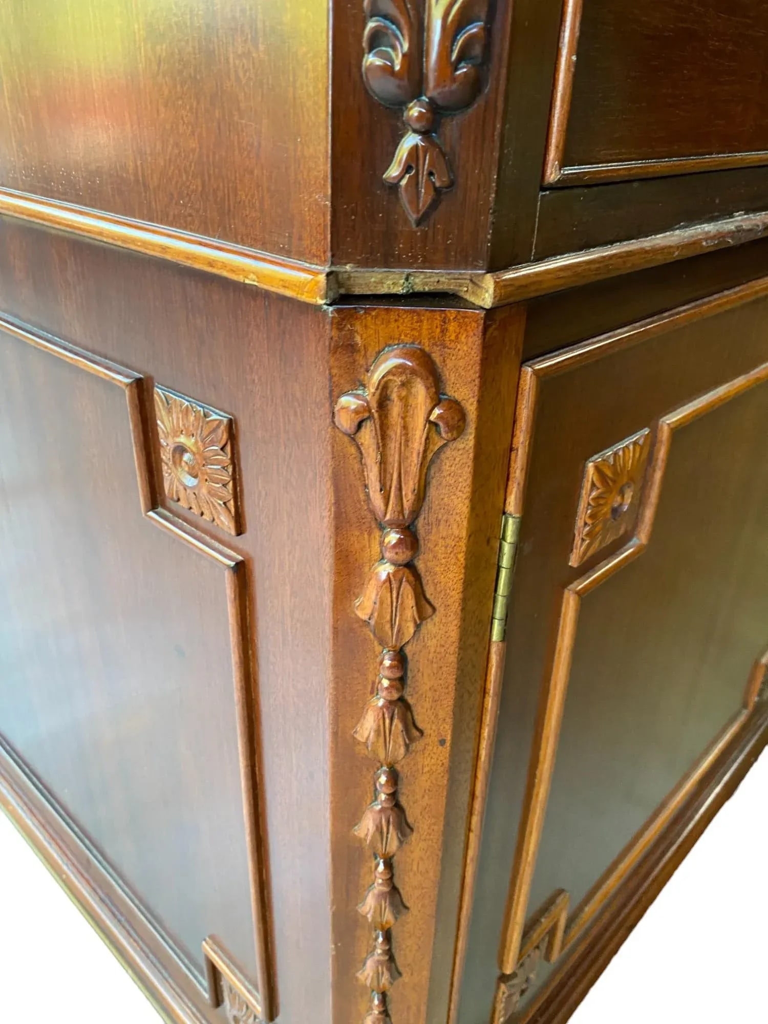 George III Style Partner Desk - 9