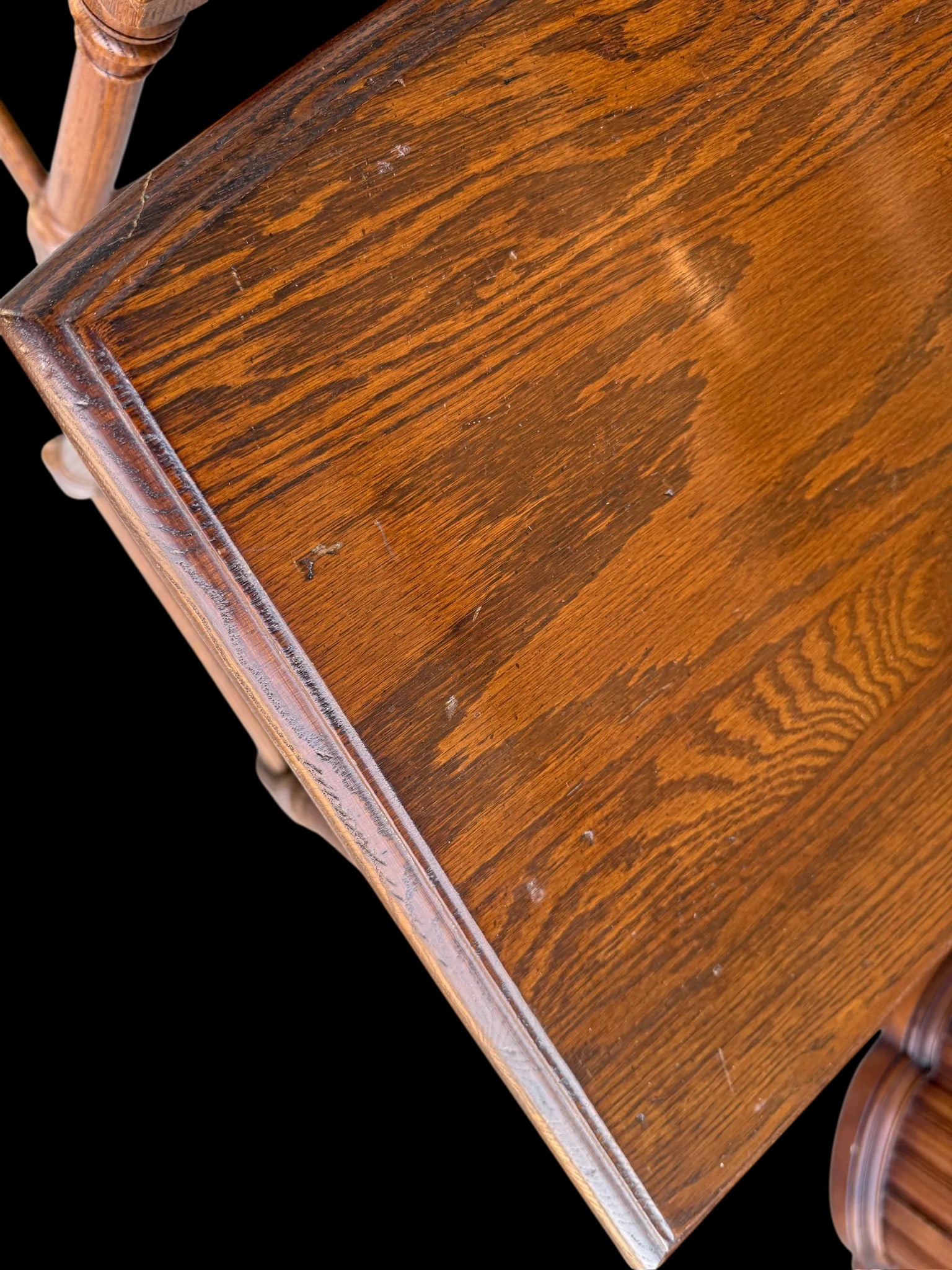 Ethan Allen Oak Nesting Tables - A Pair - 14