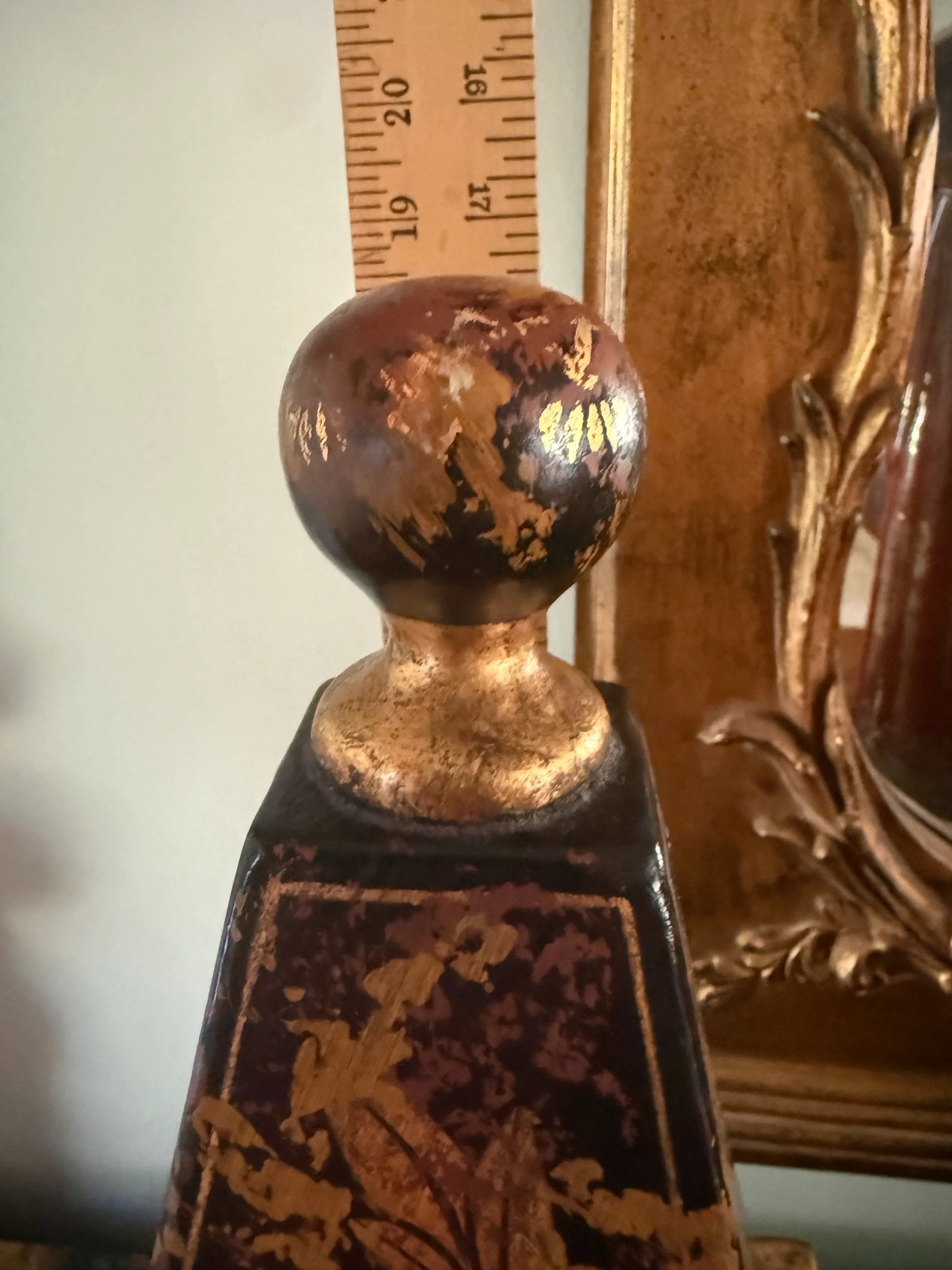 Chinoiserie Style Obelisk - 2