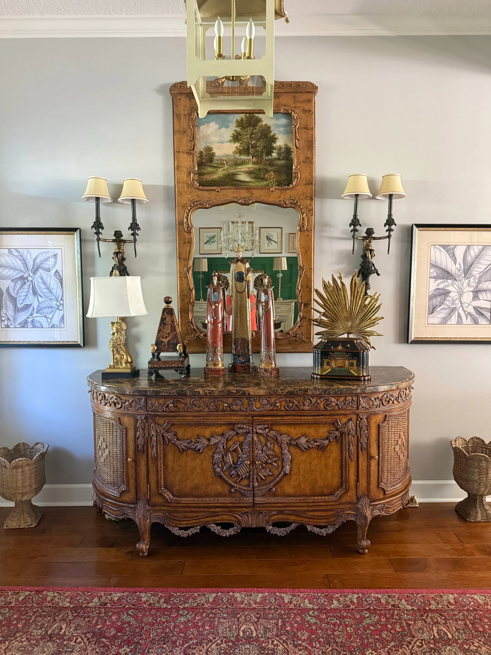 Chinoiserie Style Obelisk - 5