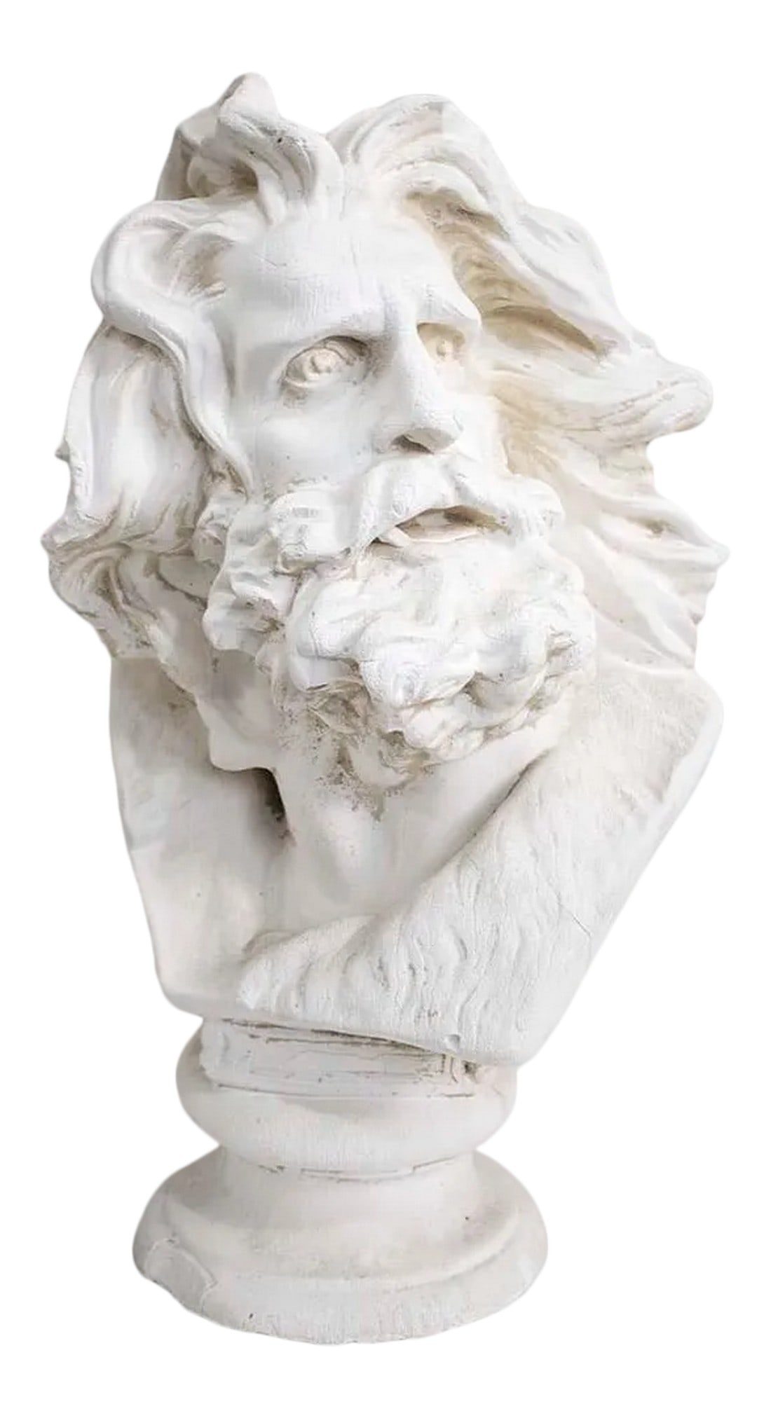 Statue Mythological Greek Character - Rough Plaster Casting (1 of 11)