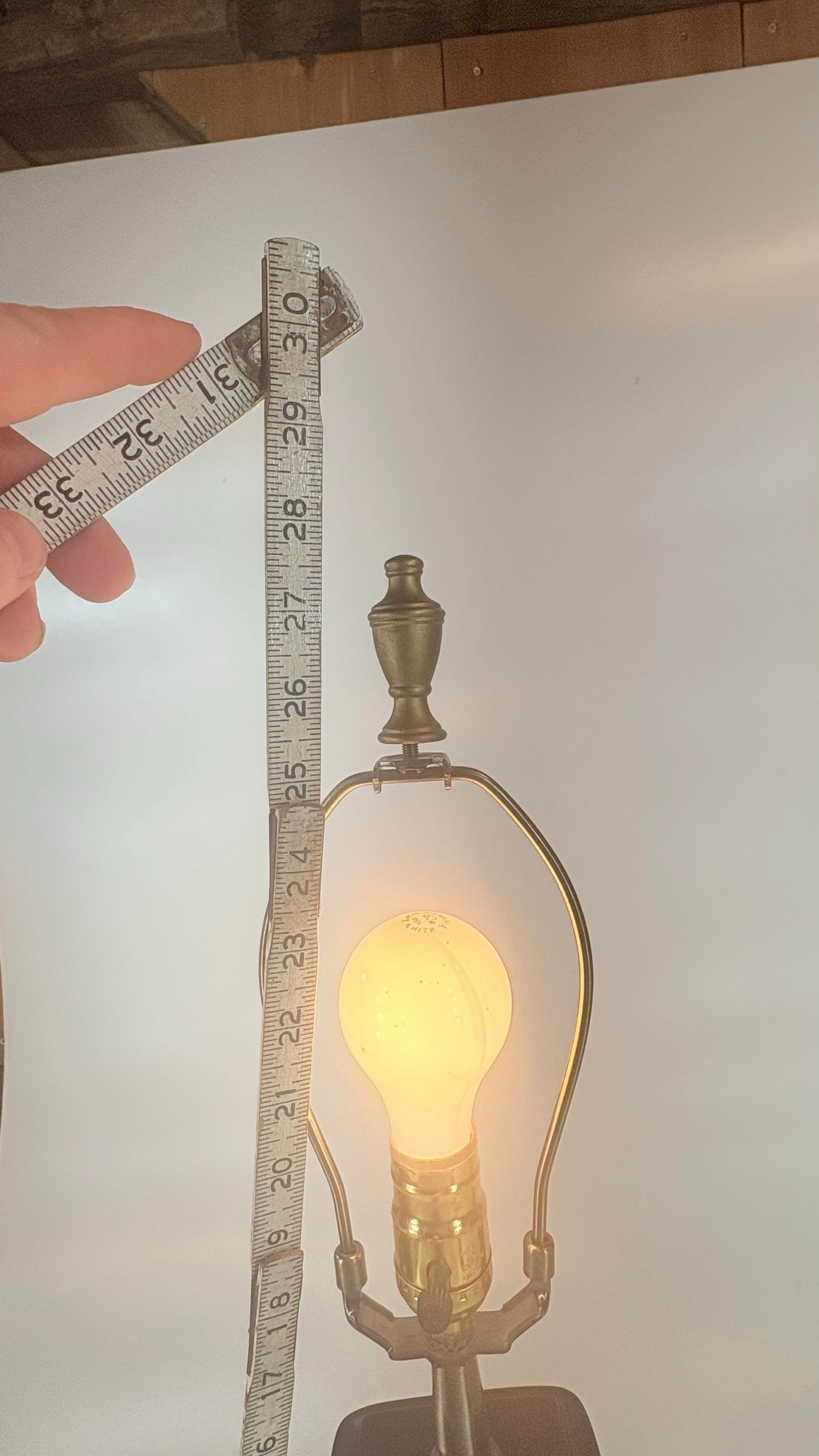 Italian Rococo Style Glazed Enamel Porcelain Gilded Vase Lamp the Bombay Co. - 12