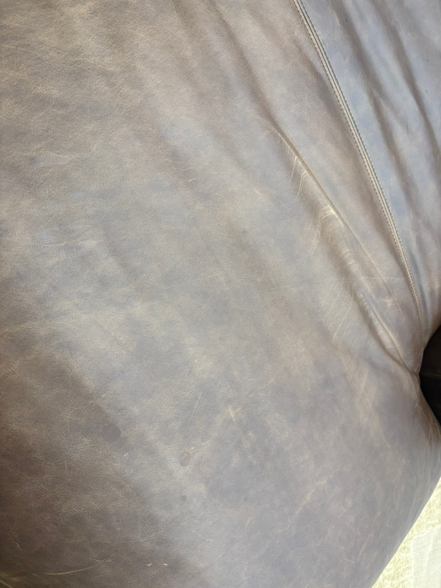 Rh Maxwell Leather Right-Arm Chaise - 11