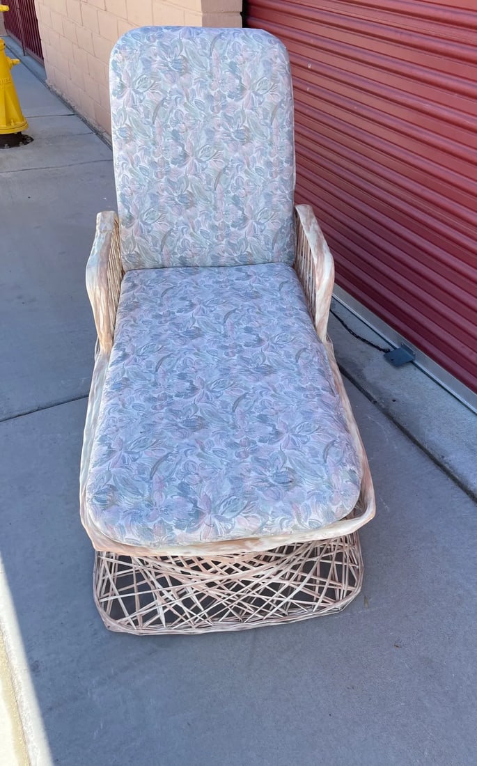 1960s Mid-Century Russell Woodard Spun Fiberglass Chaise Lounge - 5