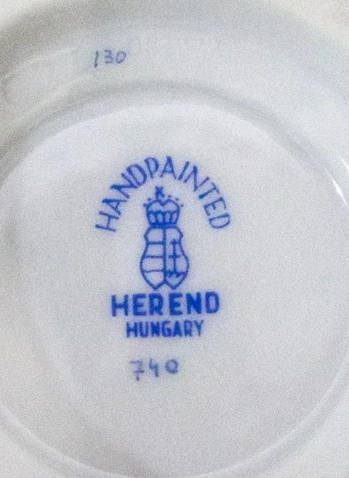 Herend Covered Sugar/Candy Dish - Made in Hungary - 6