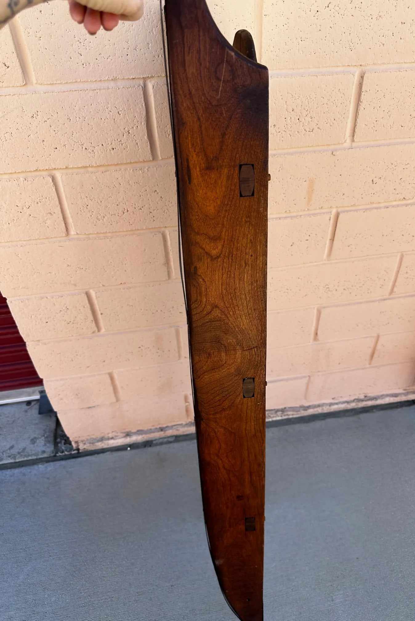 Antique Wood Sleigh - 4