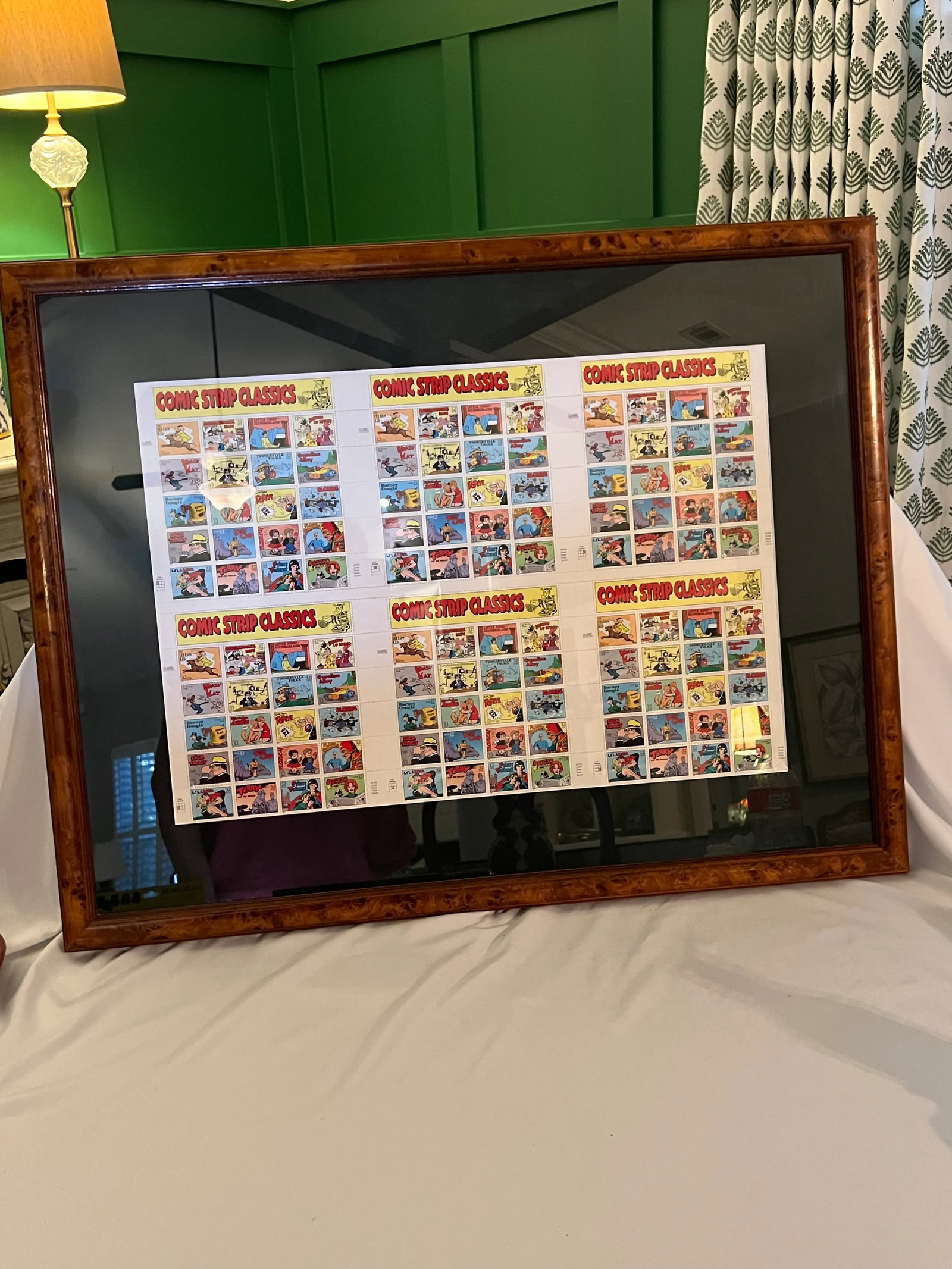 1995 Framed Comic Strip Classics Stamps 6 Mint Sheets - 7