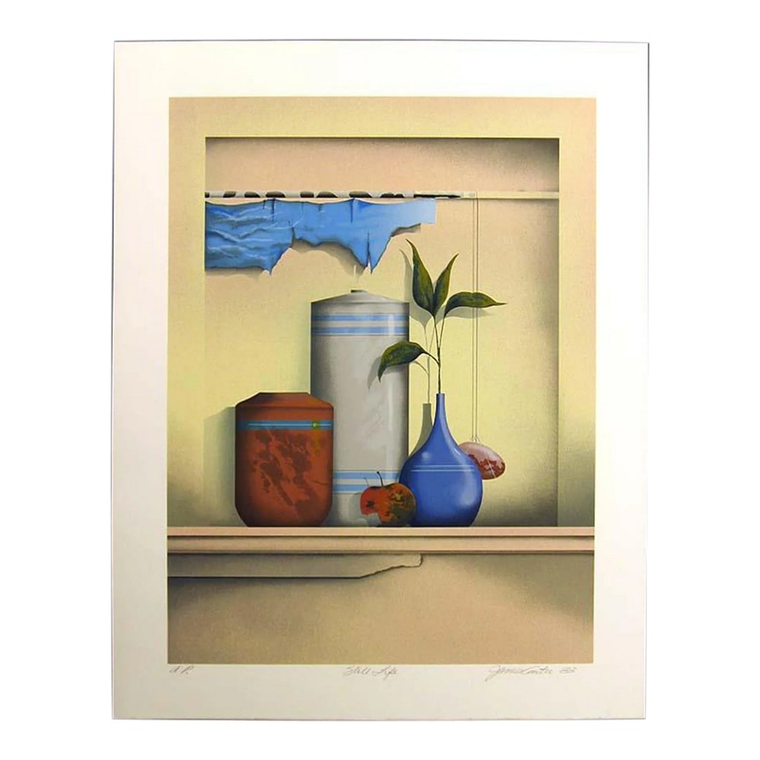 James Carter "Still Life" Realist Still Life Signed Fine Art Serigraph (1 of 4)