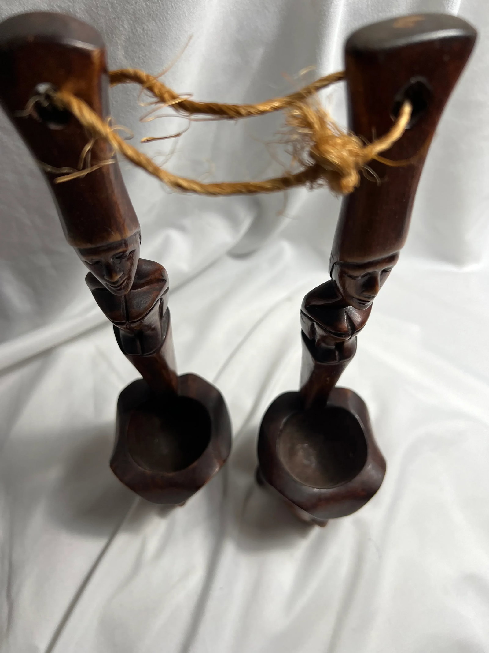 Vintage Tribal Offering Bowls a Pair - 5