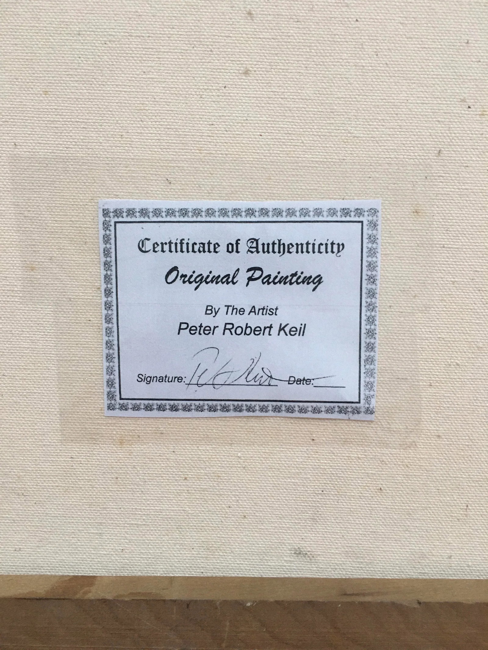 Original Peter Keil MirÃ³vian Style Painting Framed - 7