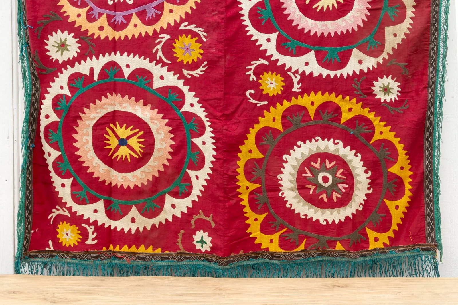 Mid-Century Mandawa Suzani Throw - 3