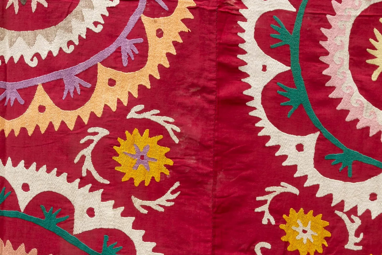 Mid-Century Mandawa Suzani Throw - 6