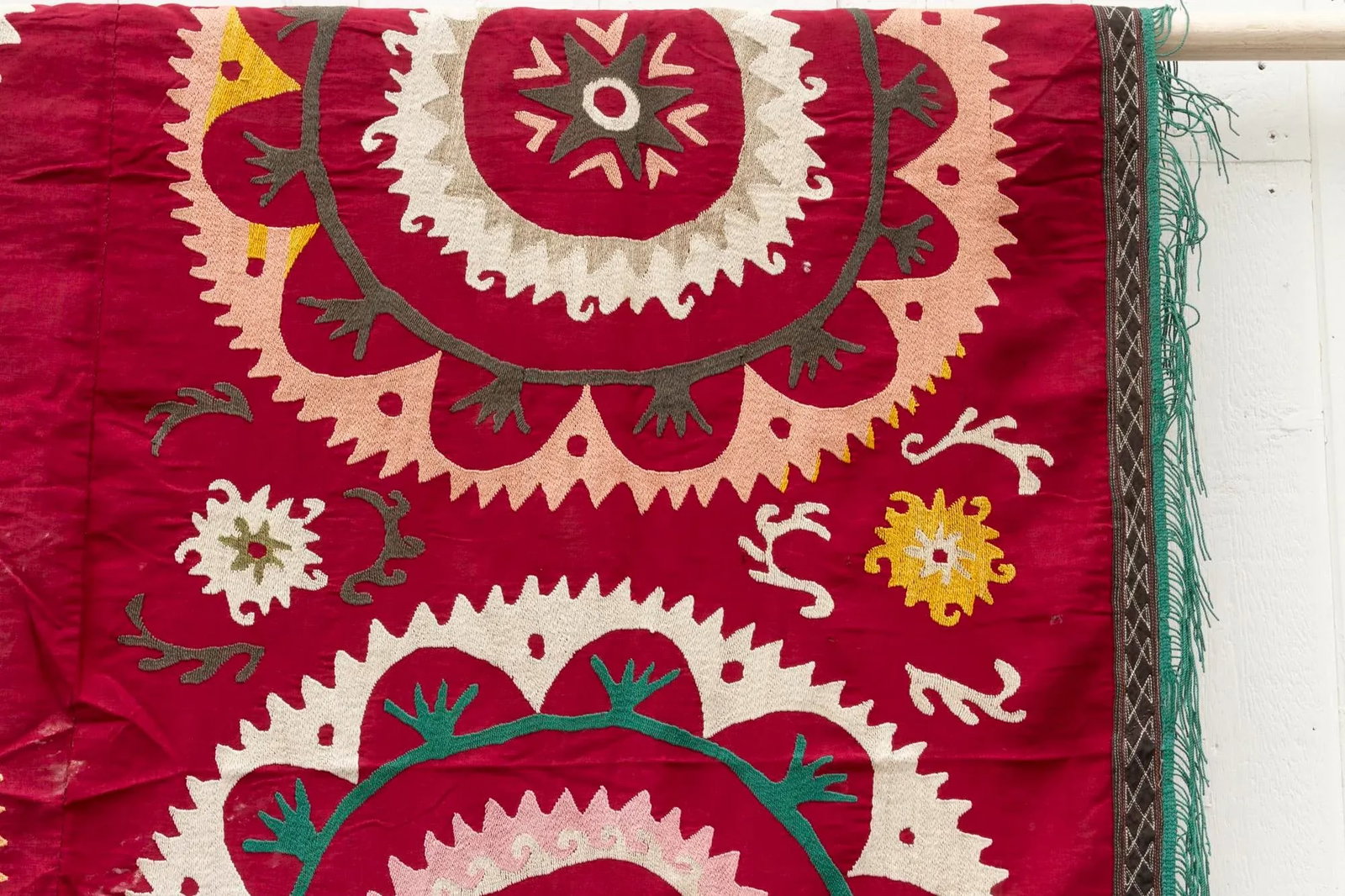 Mid-Century Mandawa Suzani Throw - 7