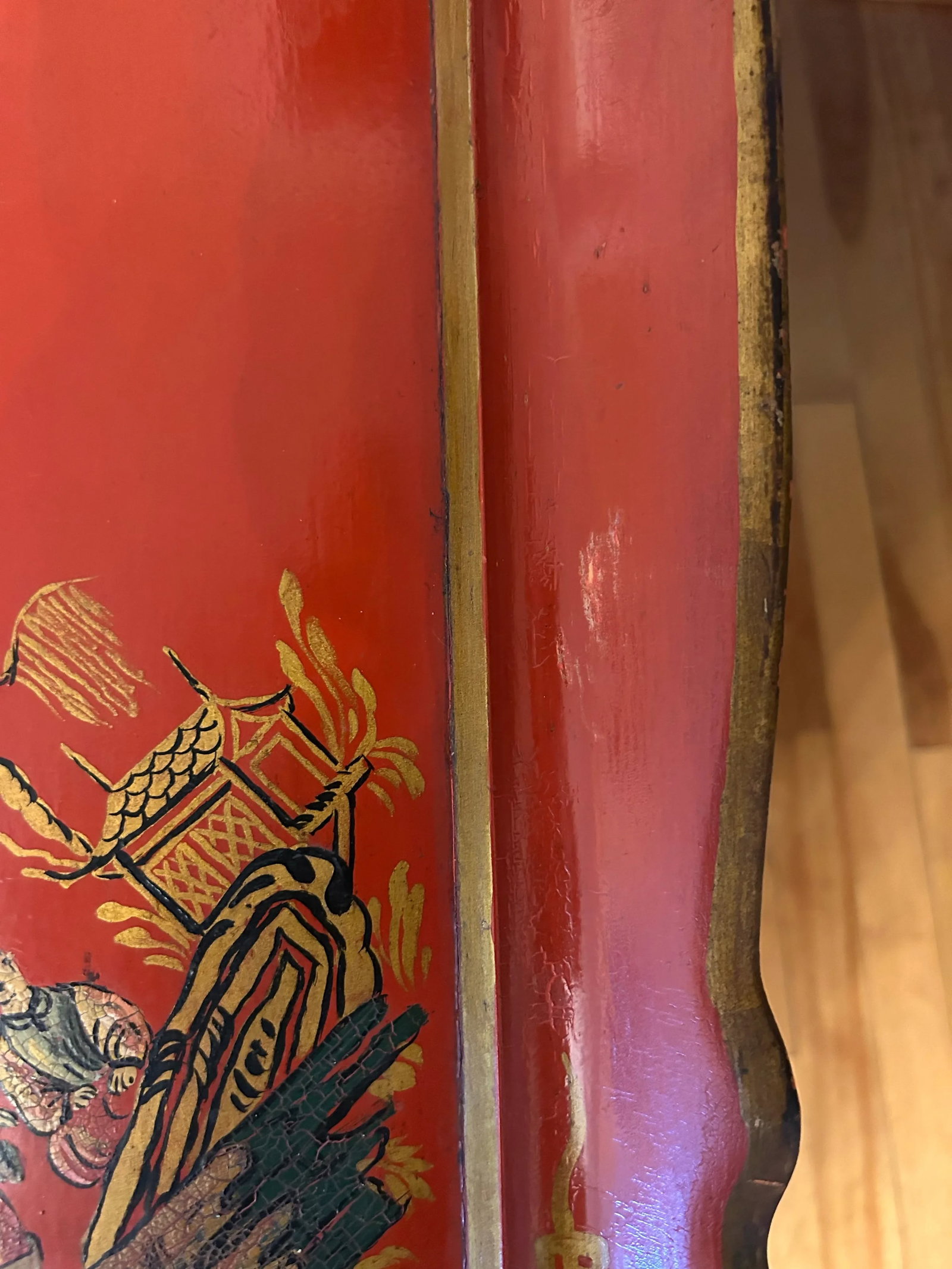 Early 20th Century Chinoiserie Tray - 9