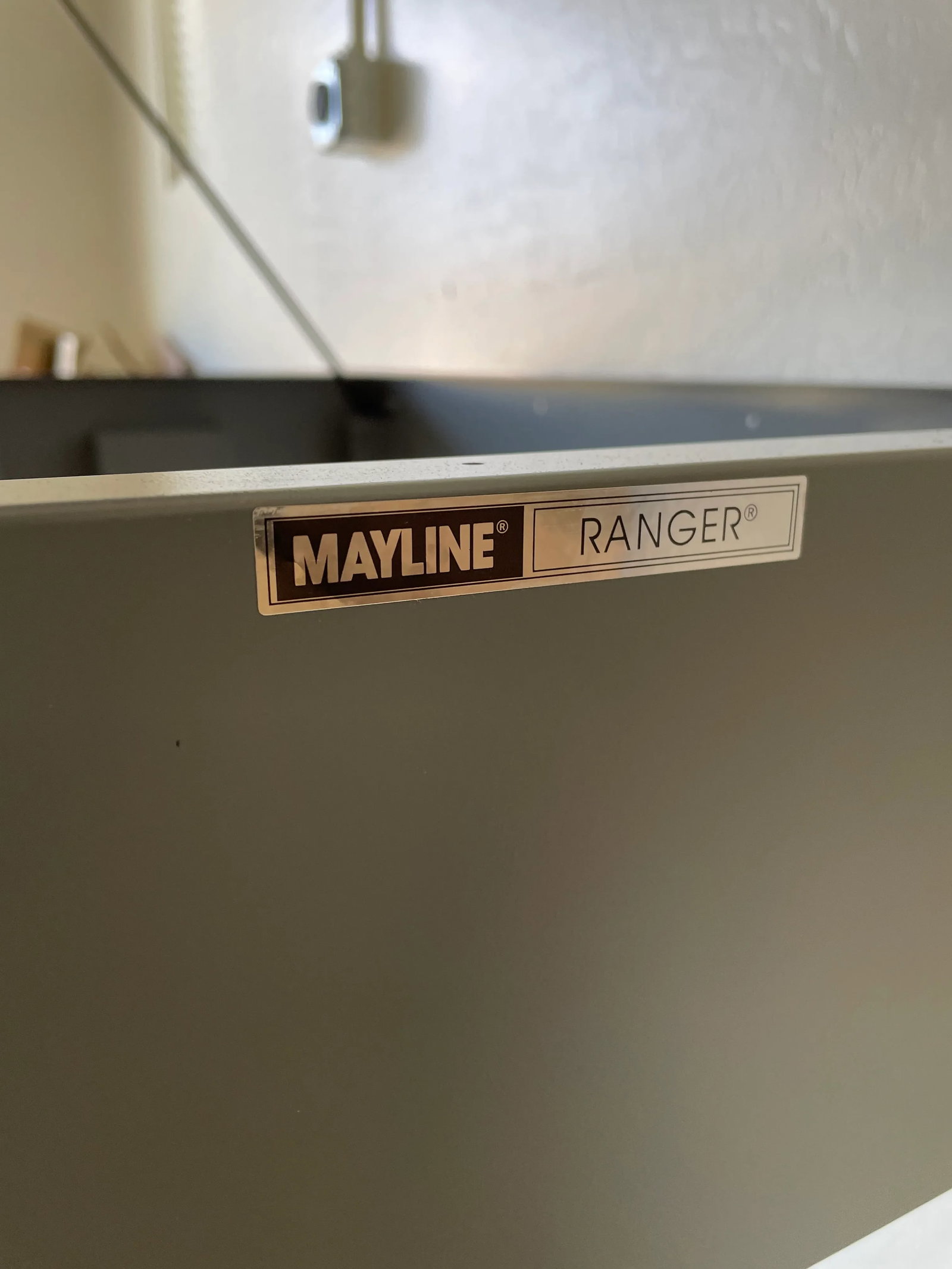 Mayline Ranger Steel Four Post Drafting Table-Vintage Modern Adjustable Desk - 2