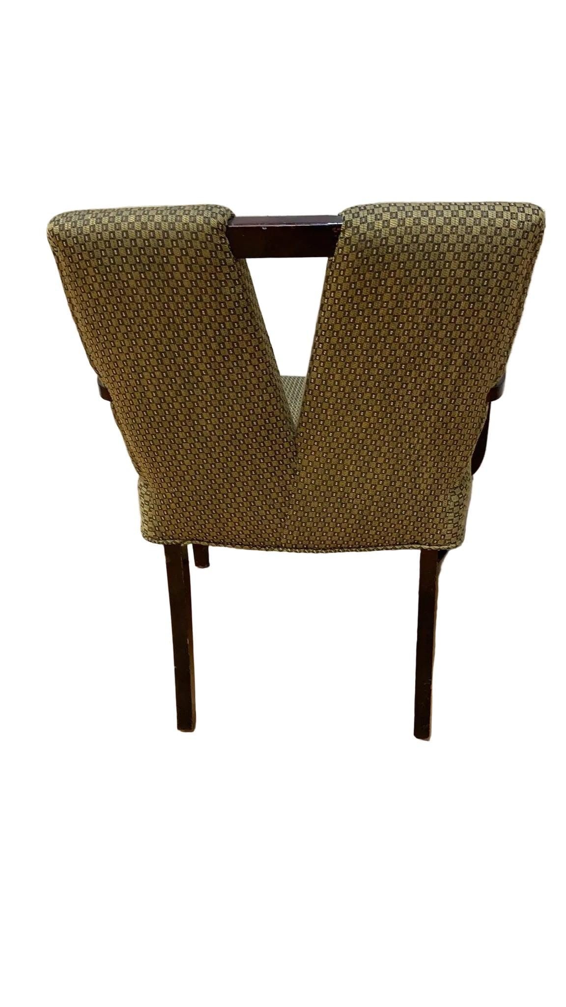 Art Deco Mahogany & Cork Dining Set by Johnson Furniture - 8