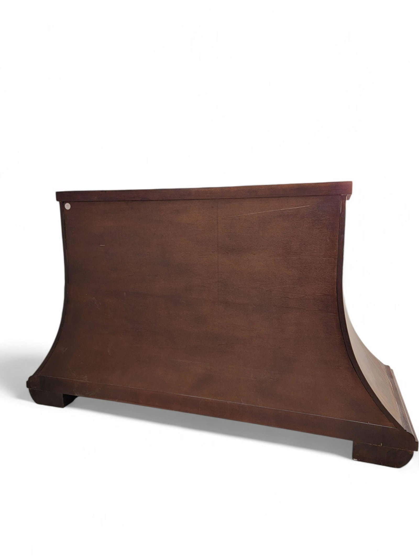 Vintage Arched Burl Dressers Monarch Furniture for Century - Set of 2 - 2